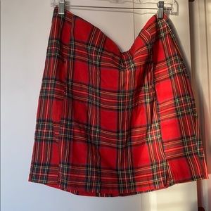 Plaid Skirt